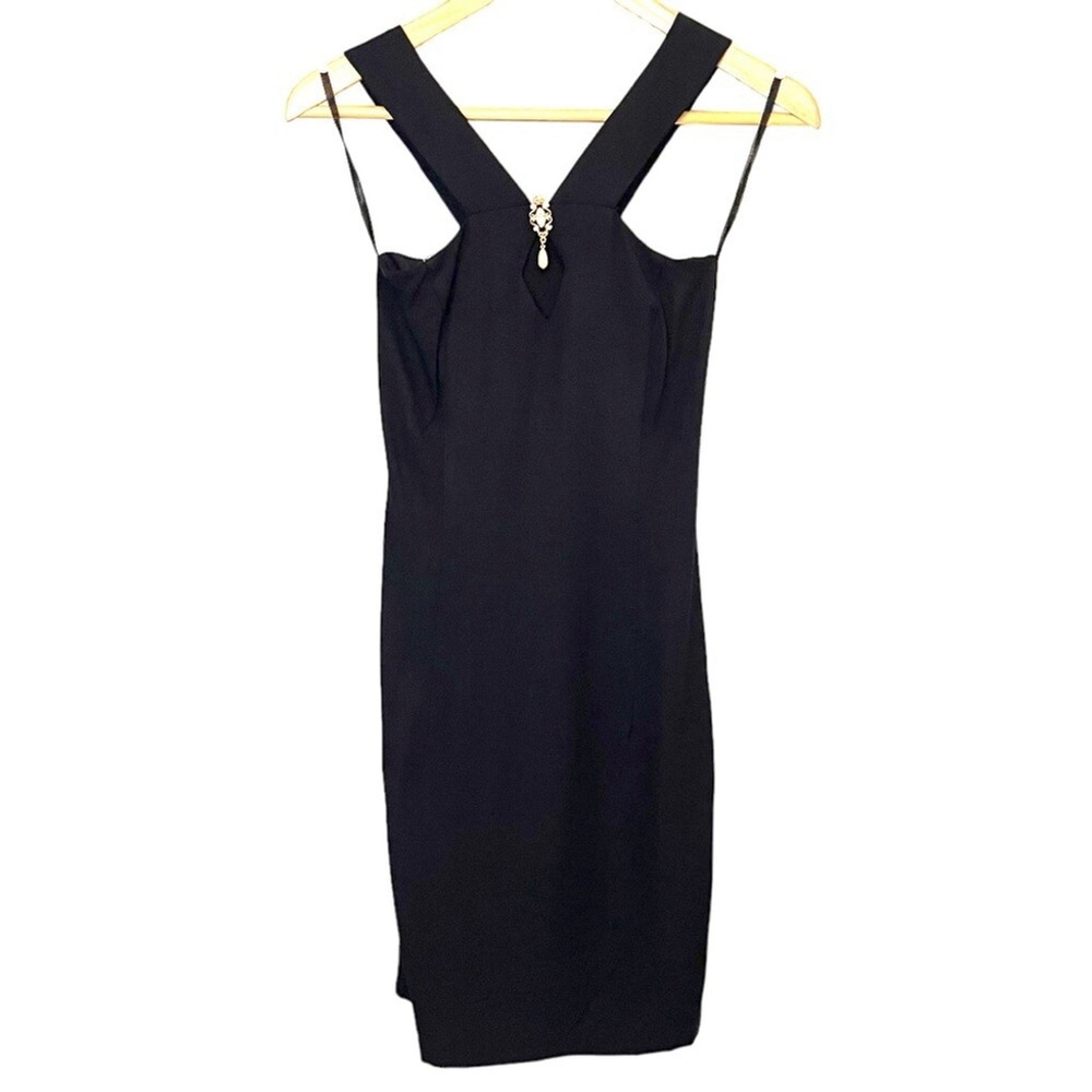 Gunne Sax 80s Black Shift,6, Cocktail Evening Dress